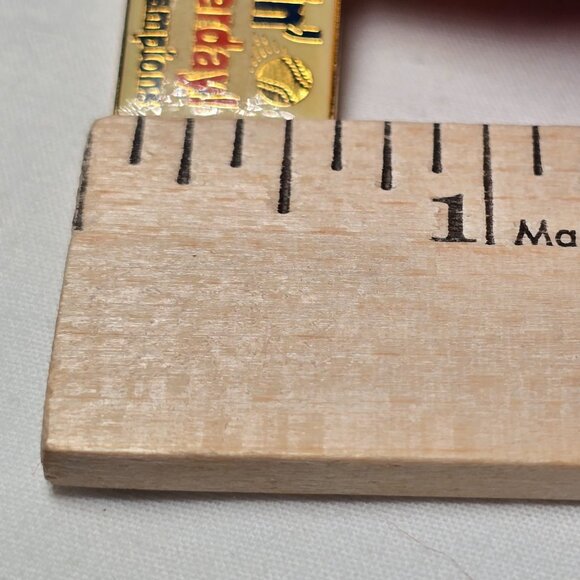 McDonalds Little League Lapel Pin Vintage Shield Award Pinback Michigan Vintage - Picture 9 of 9